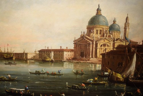 Antiquités - Venice, Panorama of the Grand Canal - José Martorell Puidomenech (1800-1900)